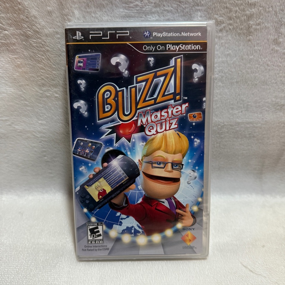 BUZZ Master PSP Game New Sealed PlayStation